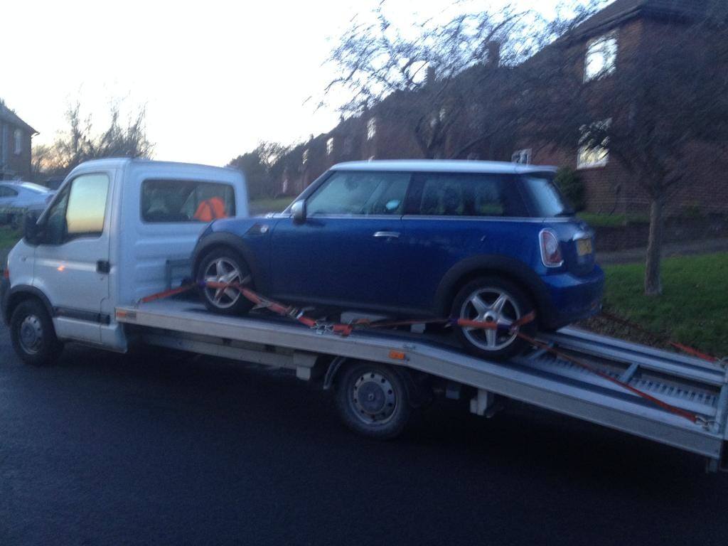 Blue Mini BMW