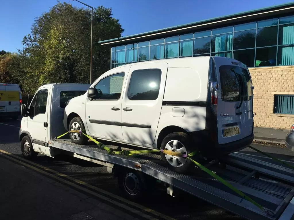 Van Delivery to Preston
