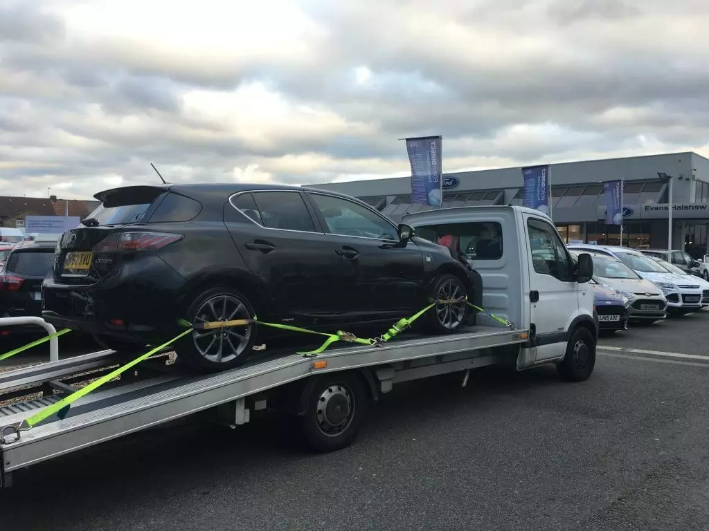 Lexus Car Delivery to Preston